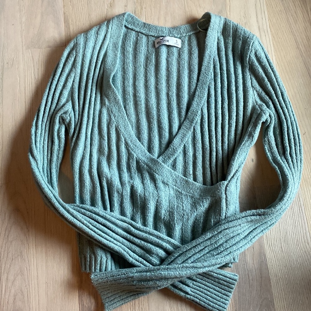 Green sweater